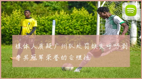 媒体人质疑广州队处罚缺失呼吁剥夺其冠军荣誉的合理性